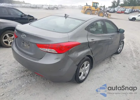 2013 Hyundai Elantra Gls from USA, damaged, VIN 5NPDH4AE9DH399026